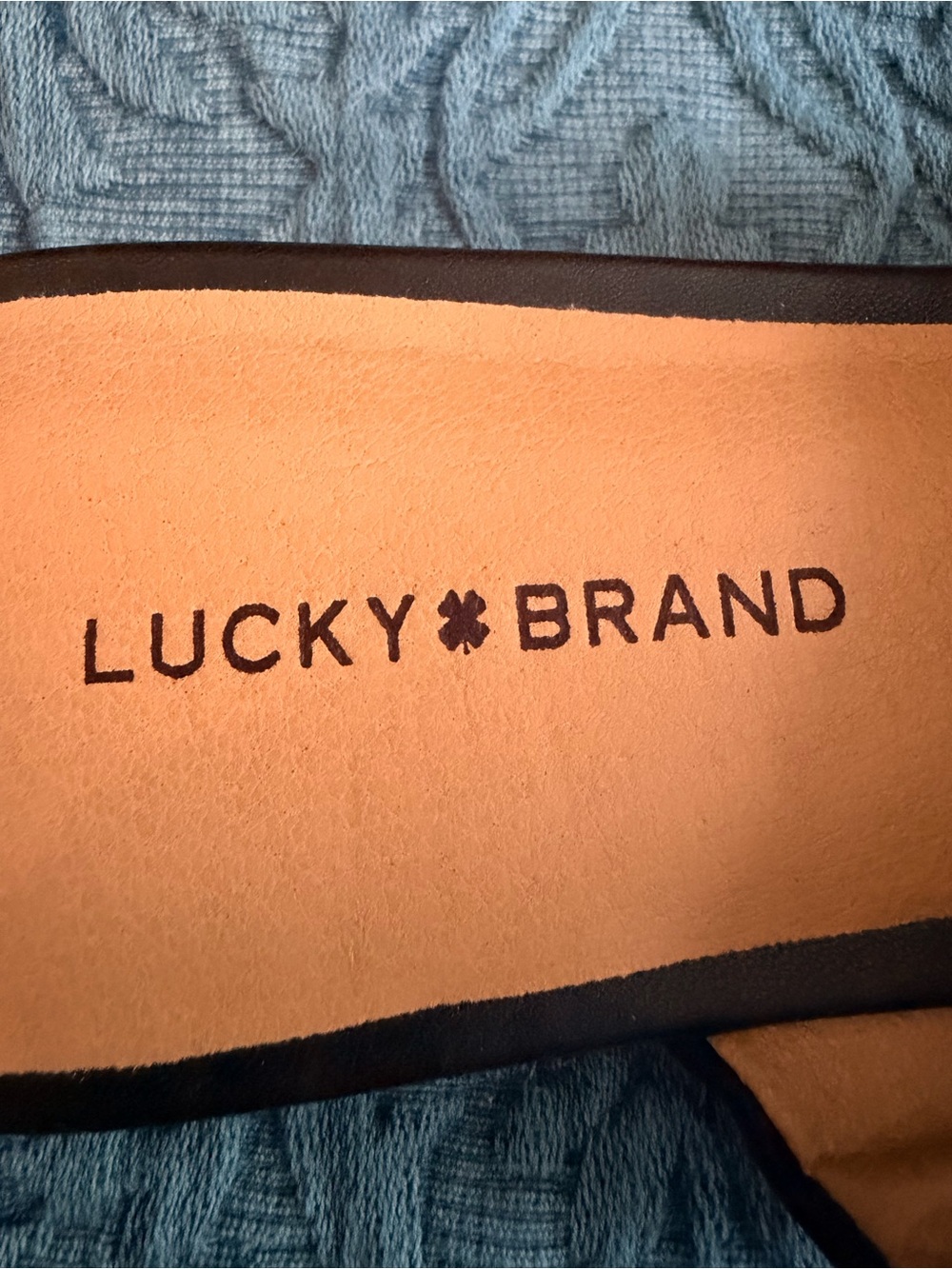 Lucky Brand Black Pointed Leather Slip-On Mules - Picture 4 of 5
